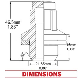 Wheel Accessories Parts Set of 4 14x1.5 Wheel Locking Lug Nuts OEM Factory Mag Washer Style Chrome Wheel Locks, OEM PT27660984 PT27660070 Fit Lexus LX 470, 570, Toyota Land Cruiser, Sequoia, Tundra