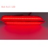 znakeauto 2x Clear Lens Red Full LED Rear Side Marker