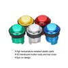 5 Pcs Game, 28mm LED Round Illuminated Push Buttons for