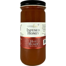Sister Bees Hot Honey Infused Honey 10oz.