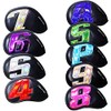 Headcover Iron Cover with Colorful Count Set of 9 (4-9,
