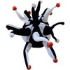 Light Up Jester hat - Black & White - Football