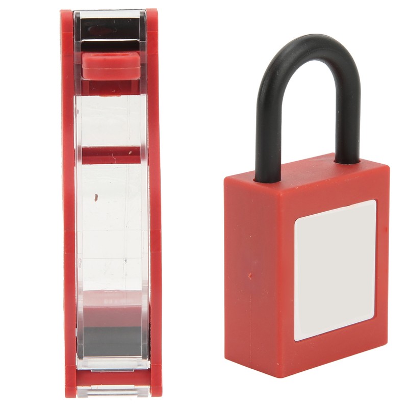 Circuit Breaker Safety Lock Set Transparent Protective Cover Padlocks Kit