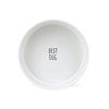 FRINGE STUDIO Mudcloth White Medium Straight Bowl