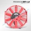 DNA MOTORING 12 Inch High Performace Electric Cooling Slim Radiator
