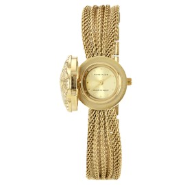 Anne Klein Women's AK/1046CHCV Premium Crystal-Accented Watch
