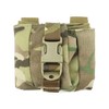 ULIONTAC Tactical Foldable Buckle Pouch - 500D Nylon Roll Up