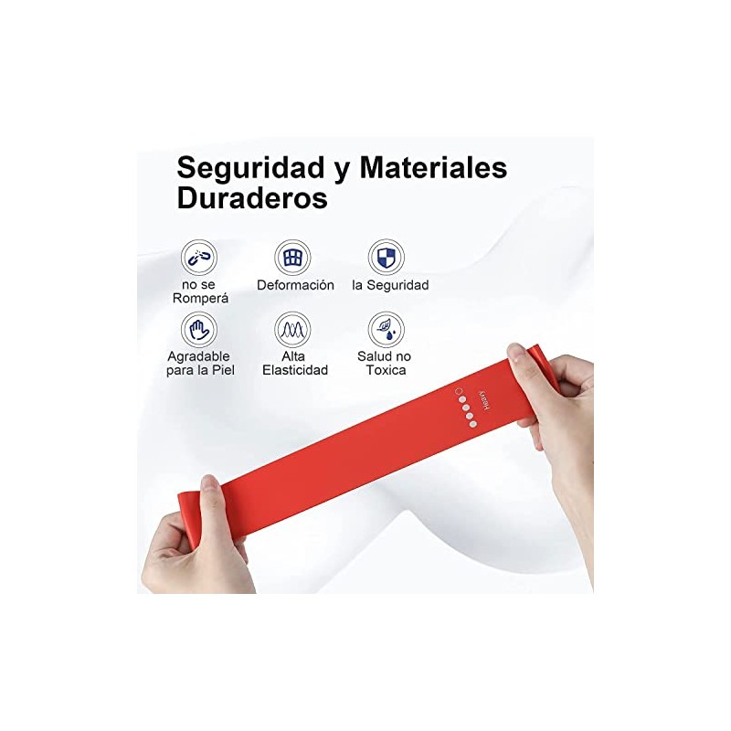 E T EASYTAO | Banda De Resistencia 5PCS, Ligas de