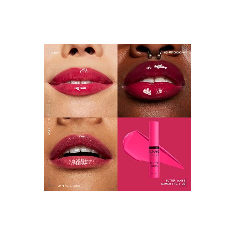 NYX PROFESSIONAL MAKEUP - Gloss de labios - Rosa -
