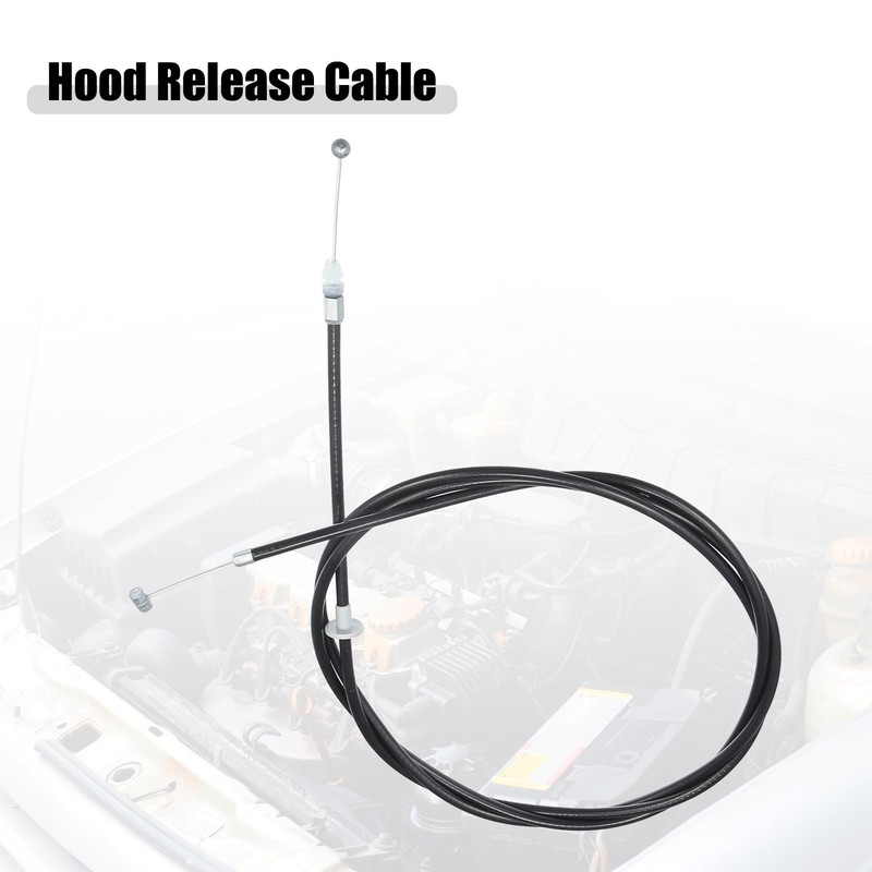 X AUTOHAUX Front Hood Latch Release Cable for Toyota RAV4