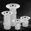 Saddgo Multifunctional Stainless Steel Floor Drain Filter Mesh Filter Hair