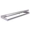 SKANDH Aluminium Silver 10" X 3" Inch Flap Letter Plate