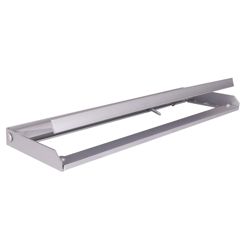 SKANDH Aluminium Silver 10" X 3" Inch Flap Letter Plate