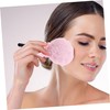 FOMIYES 2pcs Face Makeup Powder Puff for Loose Mineral Powders