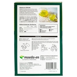 Maeda-En Japanese SEN-CHA Green Tea Sencha Tea Bags (2g x 10 bags) Made in Japan