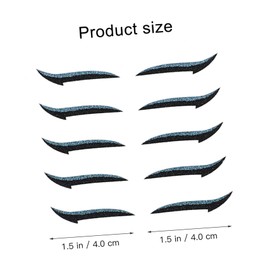 Baluue 8-Color Reusable Double Eyelid Tapes Eye Makeup Stickers for Quick Lift and Natural Look for Skin Types