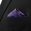 [S&W SHLAX&WING] Paisley Pocket Square Men's Suit XL Large for