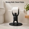 Funny Toilet Roll Holder for Bathroom - 3D Printed Fitness-Themed