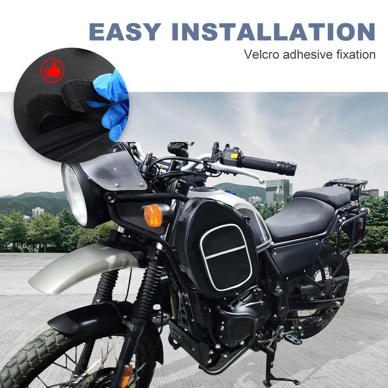 REARACE Motorcycle Front Frame Side Bags Compatible with 2018-2023 Royal