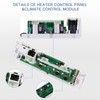 DICMIC A/C Heater Control Panel Climate Control Module Without Rear