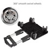 Backpack Trolley Wheeled Cart-Backpack Hand Truck with Luggage Strap,Aluminium Alloy