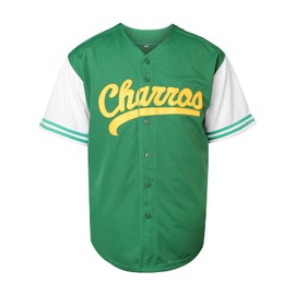 NJKA Kenny Powers #55 Baseball Jersey Shirt Eastbound and Down Movie Baseball Jersey Stitched (Green, XXX-Large)