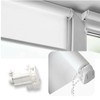 2PCS Roman Blind Control Mechanism Uits with Covers, Roller Blind