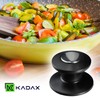 KADAX Pot Lid Handle, Plastic and Stainless Steel Fireproof Lid