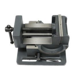 Thomletha Drill Press Tilting Angle Vise 4 Inch Tilting Angle Vise Cradle Style Angle Vise Fit for Clamping Workpiece Processing