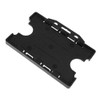 PCL Media ltd Double Sided ID Card Holder Black Two
