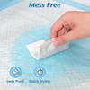 50 Count 30” x 36” Super Absorbency Disposable Underpads, Leakproof