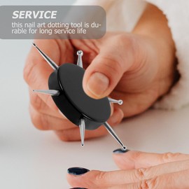 Vaguelly Circular Dotting Tool for Nail Art Design Durable Manicure Tool for DIY Crafts for Nails and Detail Painting