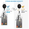 YAKESD 50 Packs Heave Duty Badge Reels Retractable with Carabiner