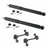 Rear Suspension Kit Shock Absorber Sway Bar Stabilizer Link Compatible