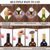 Zonon 200 Pieces PVC Heat Shrink Capsules Hot Sauce Bottles