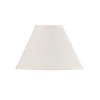 Aspen Creative 58309, Empire Uno Lamp Shade, Cream, 4" Top