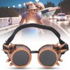 Cycling Goggles Vintage Sunglasses Steampunk Goggles Windproof Motorcycle Bicycle Glasses