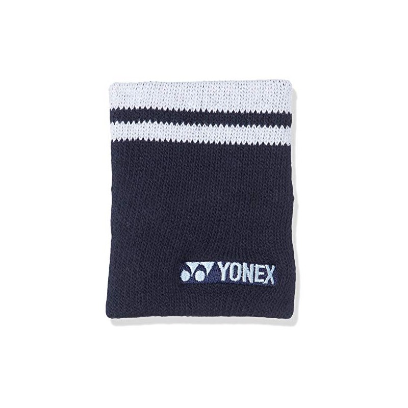 Yonex AC490 Tennis Wear Wristband (1 Piece), Unisex, navy blue