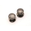 Infinity Decor Black Nickel Victorian Latch Round Mortice Door Knobs