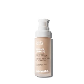 Sensilis Upgrade Make-Up - Base de Maquillaje Efecto Lifting con Vitamina E, Cobertura Media-Alta y de Larga Duracin 9h, Para Pieles con Roscea 30 ml 