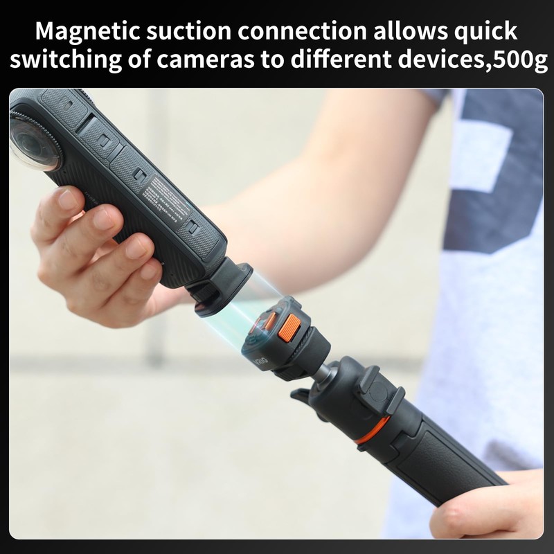 VRIG Camera Tripod Quick Release Plate Universal Mount Magnetic Base