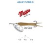 MEPPS Aglia Flying C 10g 15g 25g 5 Colors Trout Salmon Brochet Bar (Natural Silver, 25g)