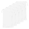 HARFINGTON 5pcs Eyeglass Pouch Soft Microfiber Sunglasses Storage Bag Portable