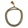 NOVICA Artisan Handmade Smoky Quartz Jap Mala Prayer Beads Rosary