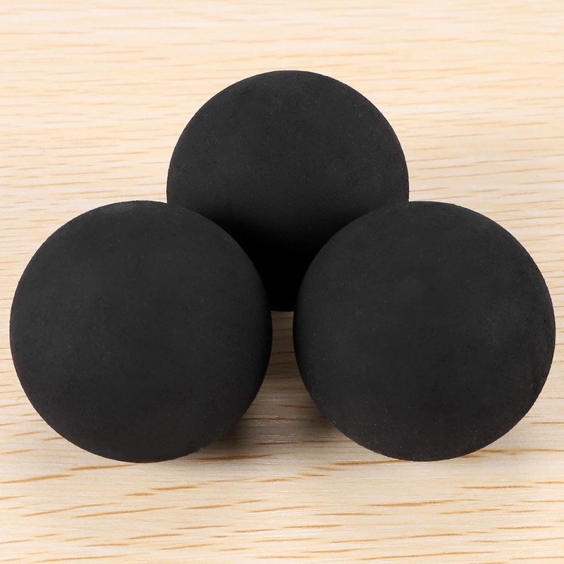 Futihana 3Pcs Squash Ball One-Yellow-Dot Low Speed Sports Professional Player
