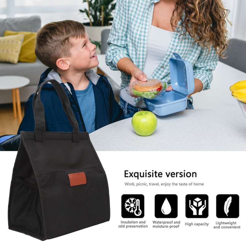 Waterproof Lunch Insulation Bag Portable Thickened Aluminum Film Bento Bag