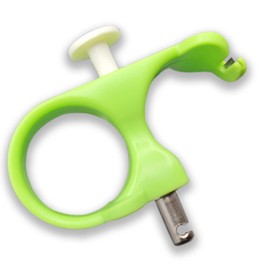 (1pc) Hisew Needle Puller, 3 in 1 Thread Cutter Sewing Thimble Shielded Protector Pin Needles Quilting Craft Accessories DIY Sewing Tools(Green)