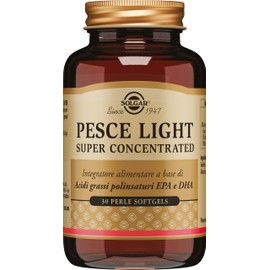 Solgar PESCE LIGHT SUPER CONCENTRATED – EPA 360 mg + DHA 240 mg per perla, 30 softgel