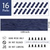 16 Pack Navy Blue Cheesecloth Table Runner 20 x 120