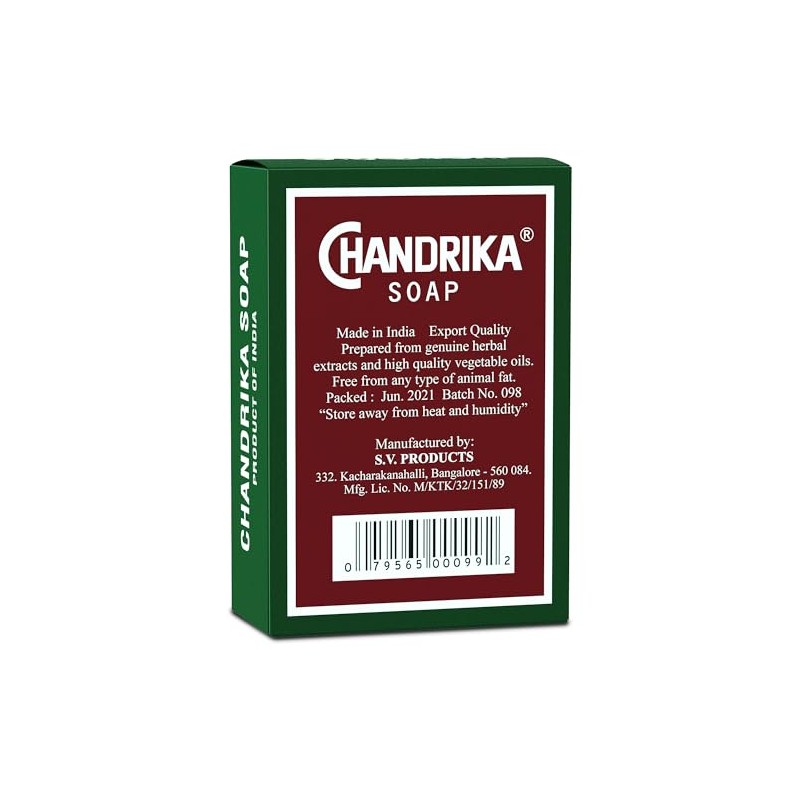 Chandrika Soaps 75 gram bars by Chandrika